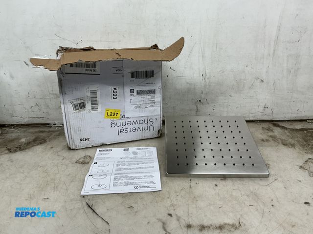 Lot 2-92084 - Delta 52158-25 Square shower head