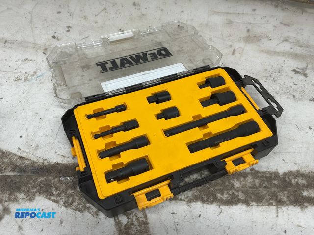 Lot 2-19616 - DeWalt 1/2” and 3/8” Drive Accessory Set