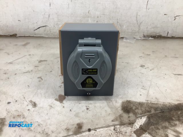 Lot 2-92814 - Joinfworld 50 Amp Power Inlet Box