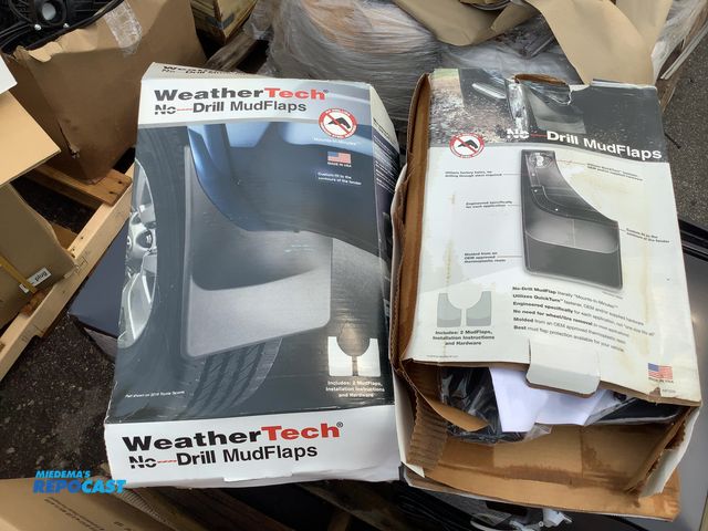 Lot 2-18045 - (2) cases of Weathertech 110045 no drill mudflaps