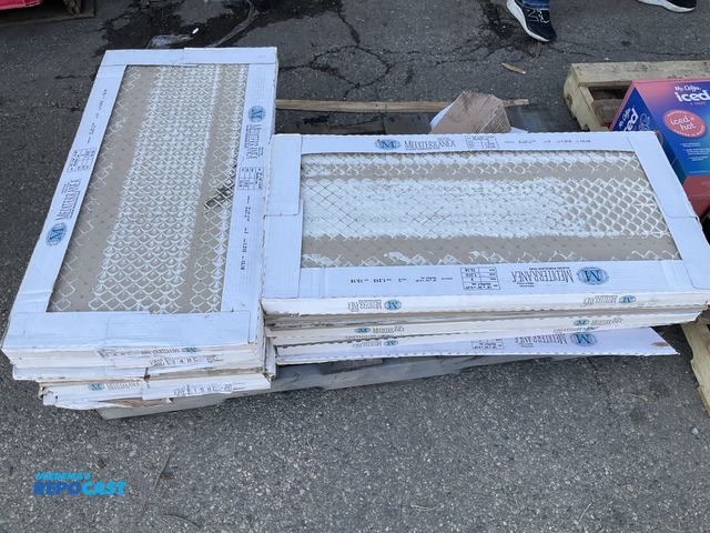 Lot 2-94922 - Skid lot of (16) Mediterranean glazed porcelain manhattan  color tiles 18” x 36” - 3 pieces per box
