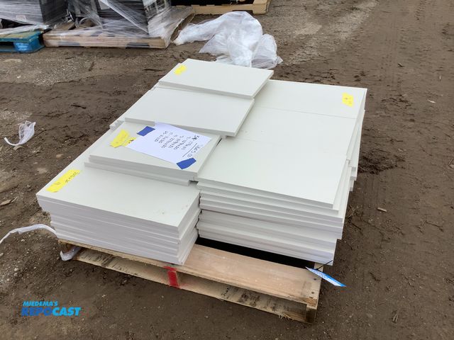 Lot 2-93769 - Lot of various sized unfinished cabinet doors sizes include 3-17 3/4x11, 7-12 7/8 x20, 7- 19 5/8 x21...