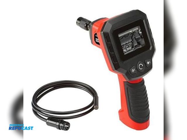 Lot 2-64222 - Cen-tech digital inspection camera to view inside cylinder heads, behind wallboard and many other pl...