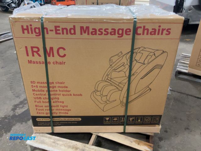 Lot 2-42132 - New SDLANCH IRMC Massage Chair, 5+8 massage mode, mobile phone holder, central control quick knob, U...