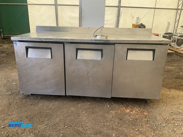 Lot 2-30350 - True Refrigeration TWT-72 Stainless Steel Refrigerated Prep Table