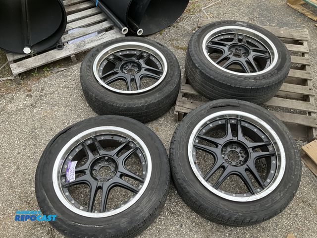 Repocast.com - Lot 2-32803 - Set of (4) Forte 20” rims with Universal ...