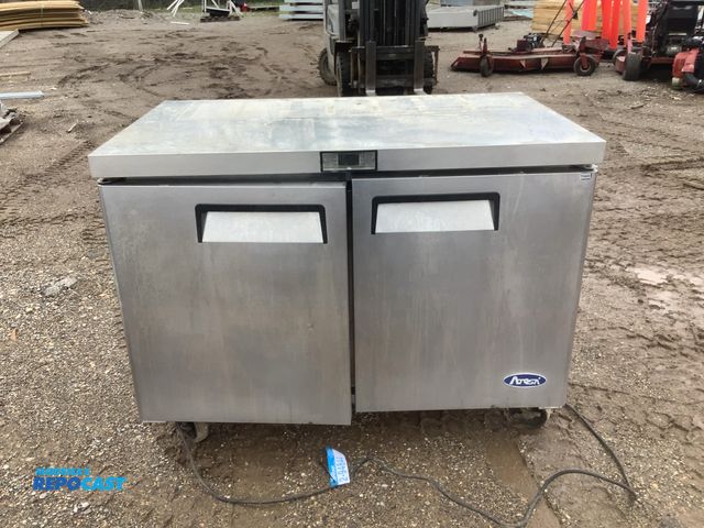 Lot 2-94844 - Atosa MGF8406GR Aluminum Under Counter Freezer