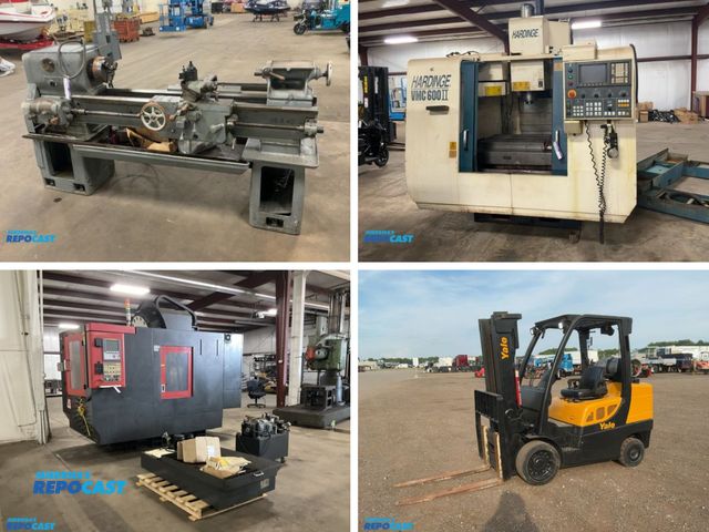 Industrial Machinery & Shop Equipment Auction 8/25/26