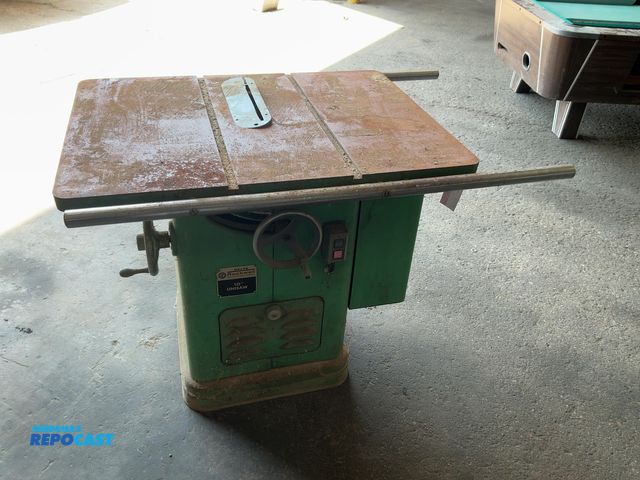 Lot 2-20917 - Delta Rockwell 10" Unisaw Table Saw, no blade or nut for blade, 36"x27" table, Series 34-450, 3 phas...
