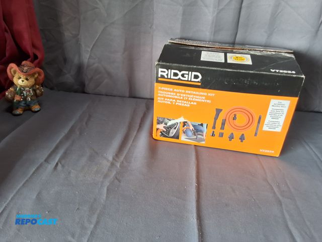 Lot 2-18964 - RIDGID 7-PIECE AUTO DETAILING KIT