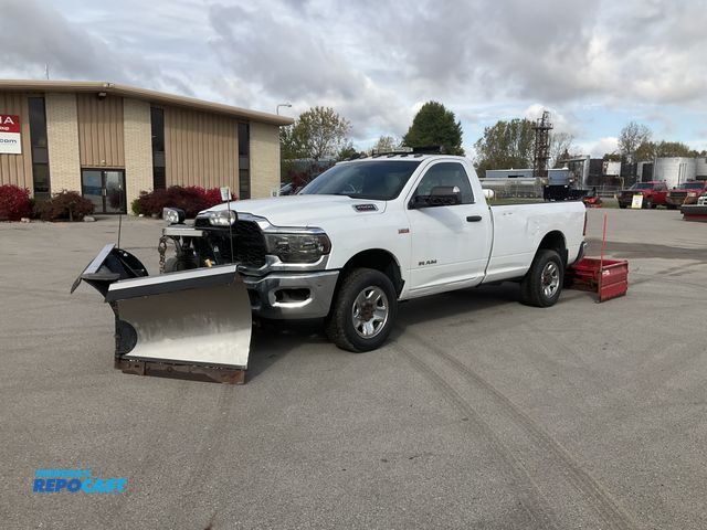 Lot 2-20115 - 2021 Ram 2500 Regular Cab Long Box Plow Truck 4x4
