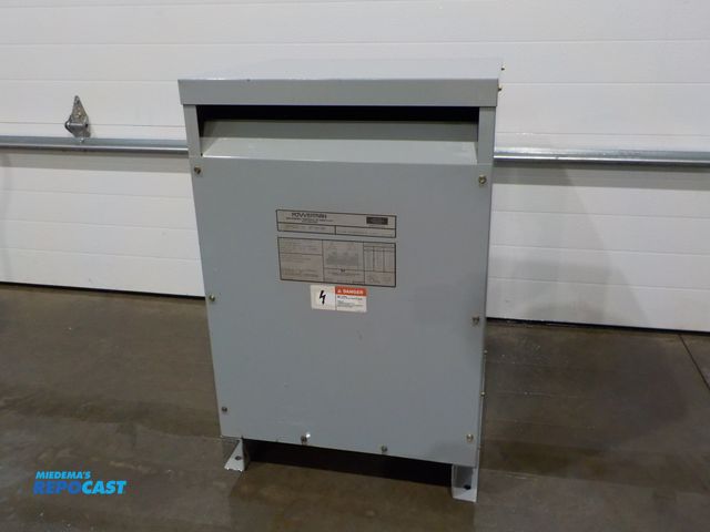 Lot 2-33889 - Powertran 30 KUA Transformer Cat No. 3PT43-30K, Weight 315LBS, 3 Phase