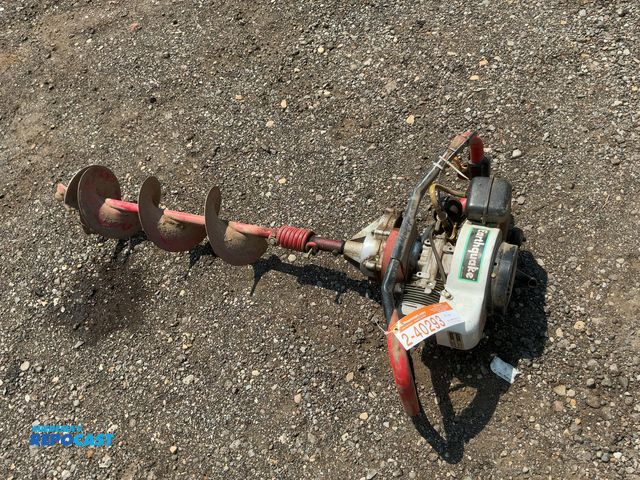 Lot 2-40293 - Earthquake Post Hole Digger, 7" diameter bit, Tecumseh 3hp Gas Engine, Did Run and Operate but Has B...