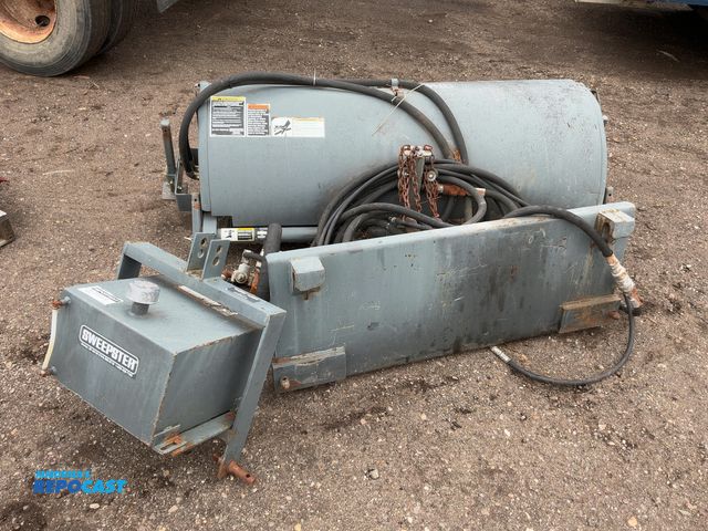 Lot 2-23292 - 2001 Sweepster 60” Broom Attachment for Tractor, Model S24C5, Hook and Pin Quick Attach, 3-point Hyd...