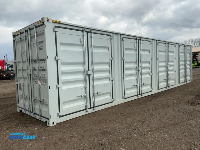 Lot 2-43679 - 2026 40’L x 8’W x 9’ 6”T High Cube Shipping/Ground Container, swing doors on one end and four sets o...