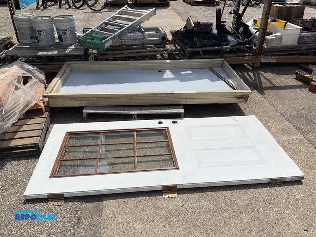 Lot 2-91106 - Lot of (2) Outside Insulated Doors approx. 36 x 80