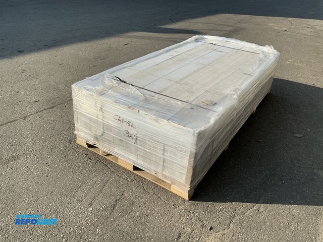 Lot 2-75652 - (25) boxes Premium Hardwood Carmel Bay Oak Flooring. 1/2” x 7.5” Wire Brushed