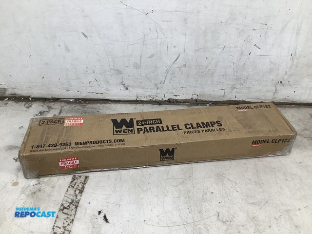 Lot 2-18889 - WEN CLP122 24-inch Parallel clamps (2 pack)