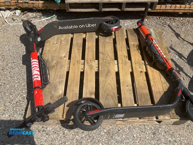 Lot 2-99801 - (2) jump electric scooters powered by Segway