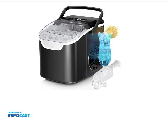 Lot 2-75999 - Portable ice maker model#58012RIM0-BLACK-EL serial#2508121236