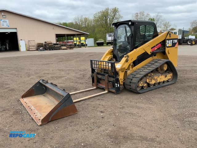Lot 2-43402 - 2017 Caterpillar 279D Compact Track Skid Steer Loader