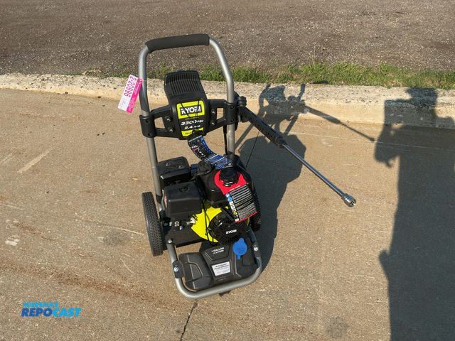 Lot 2-20996 - Ryobi 3300 PSI Pressure Washer, 2.4 GPM, Gas Engine with Recoil Start, 1 Gallon Soap Tank, comes wit...