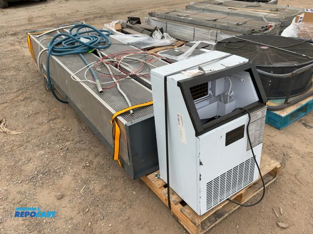 Lot 2-69238 - (2) Berner VSA2120AA Air Curtains and (1) Mojgar AZB-55FAB Commercial Ice Maker