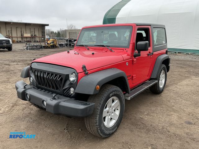Lot 2-70028 - 2017 Jeep Wrangler Sport 4WD SUV 4x4