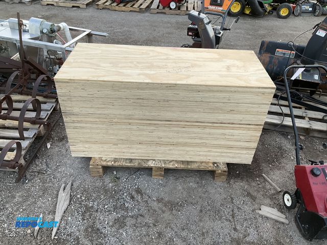 Lot 2-67952 - (40) pcs of 62-3/4 x 26-1/4 x 3/4 wood