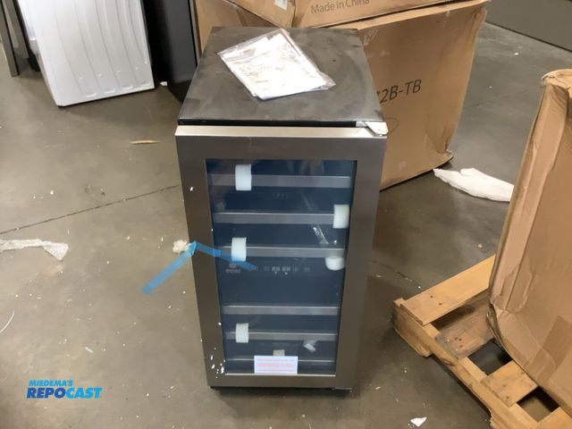 Lot 2-13951 - Scratch & Dent Element by vinotemp EL-WCU113-03 28 bottle wine cooler