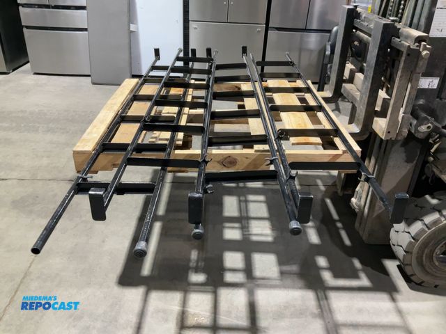 Lot 2-16625 - New Set of 4 New 84”x12” RV Rear Mount Ladders