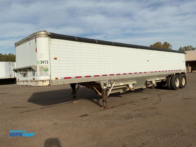 Lot 2-12948 - 1986 Timpte 40' Super Hopper Grain Semi Trailer