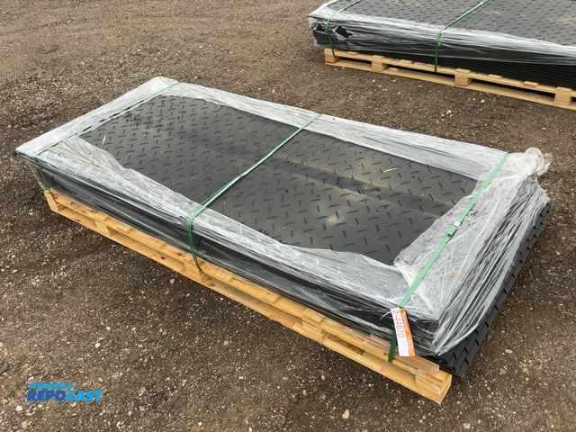 Lot 2-44670 - (15) New SDLANCH IRGPM Ground Protection Mats, Approx. 41-3/4” wide x 94-1/2”long x1/2” thick, diamo...