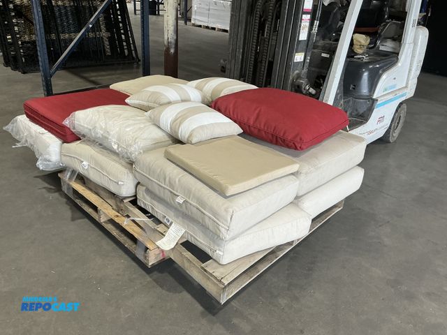Lot 2-49896 - Pallet of Replacement Cushions- Some New, Some Used