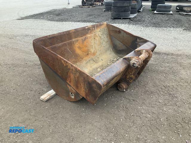 Lot 2-41002 - 70” excavator bucket, smooth edge, 3-1/8” diameter pins, used