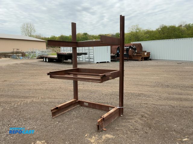 Lot 2-34465 - Metal 3-Tier Cantilever Rack, welded together, arms stick out 35-1/2”, 5’x46”x8’ tall