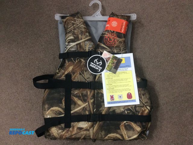 Lot 2-92853 - New New Master Sportsman Camouflage personal floatation device. Realtree MAX-5 Camouflage. Adult siz...