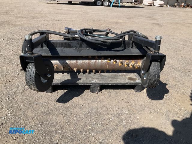 Lot 2-30120 - Erskine Mini Skid Steer Soil Conditioner  Quick Attach Hydraulic Powered