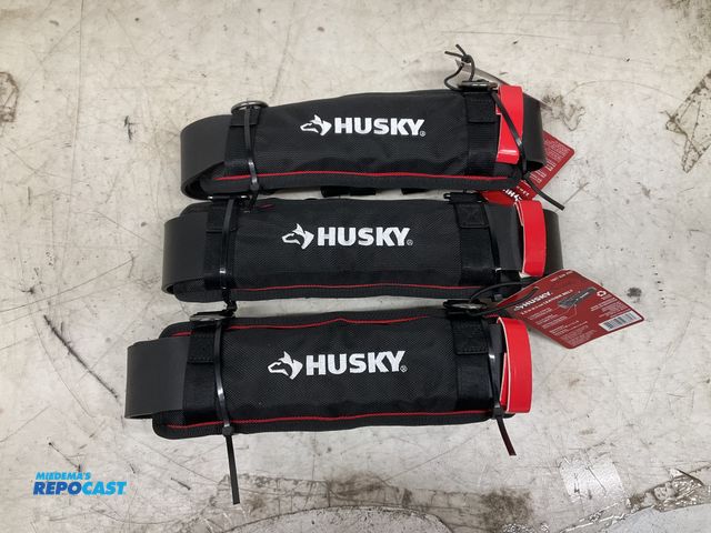 Lot 2-93498 - Lot of (3) Huskey 2.3" Leather Belts