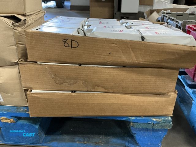 Lot 2-33270 - 24 boxes of 16D Galvanized Spiral Nails. Packs of 4.
