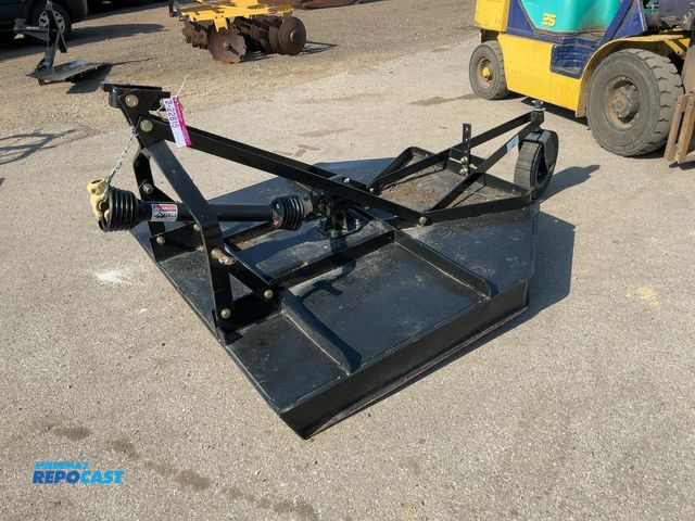 Lot 2-22815 - 5’ 3-point Brush Cutter, Believed to be King Kutter brand, 540 pto driven with shaft, no flat caster...