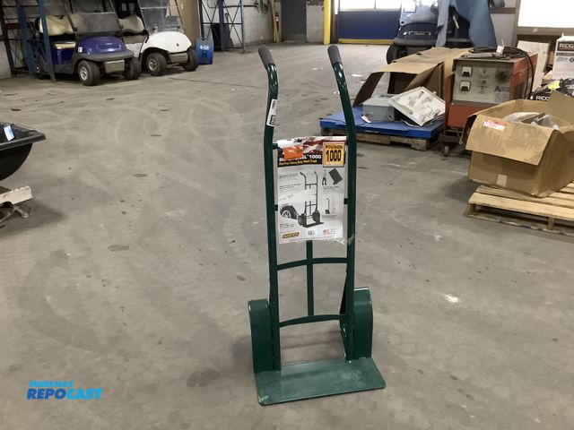 Lot 2-79867 - Harper Super Steel 1000 lb Flat-Free Heavy Duty Hand Truck (appears unused but top handles appear sl...