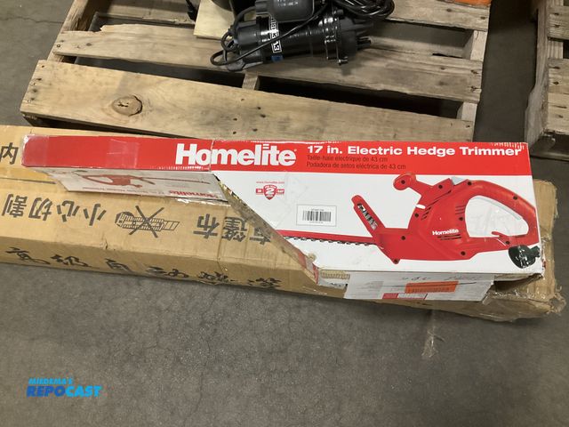 Lot 2-99078 - Homelite 17” electric hedge trimmer