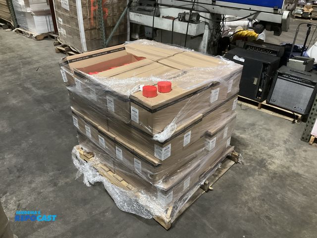 Lot 2-93919 - Skid of Ennvo 28039 Flame Red 70’ Party Streamers, 48 Rolls per Box