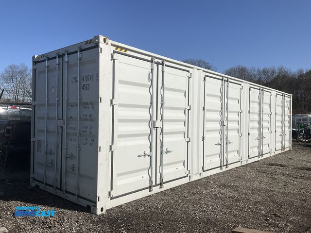 Lot 2-44693 - 2025 High Cube Metal Shipping/Ground Container