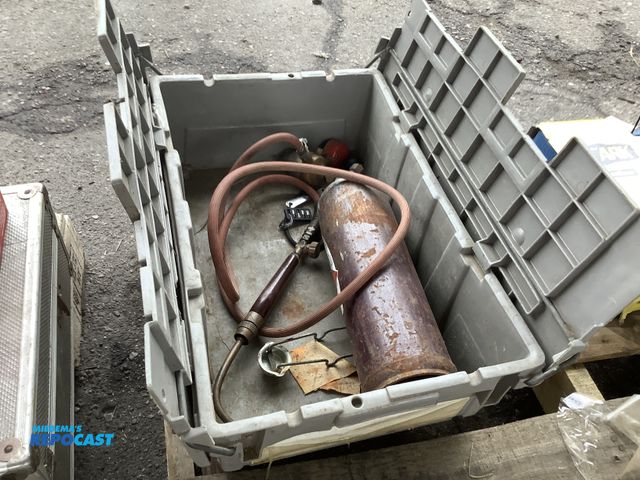 Lot 2-64202 - Mini Torch Prest-o-lite Fall Tank