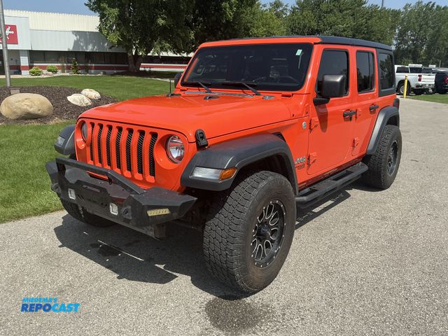 Lot 2-45684 - 2018 Jeep Wrangler Unlimited Sport SUV 4x4