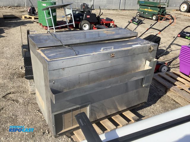 Lot 2-94829 - 1 Commercial steel refrigerated prep table beer cooler, 48”x29”x34.5”H