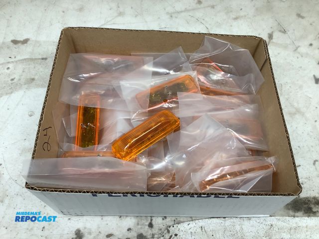 Lot 2-69391 - (24) amber LED replacement lights 1 1/4" x 4"