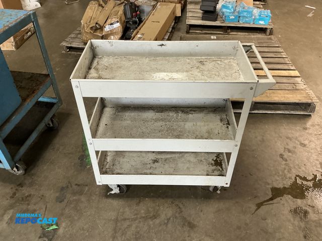 Lot 2-18166 - 1 Fastenal Equiprite Metal Industrial Cart